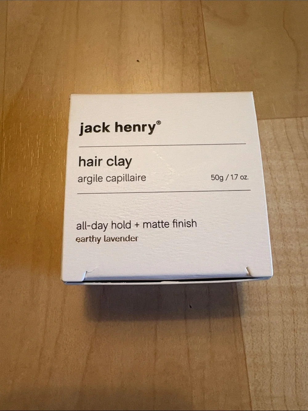 Jack Henry hair clay
